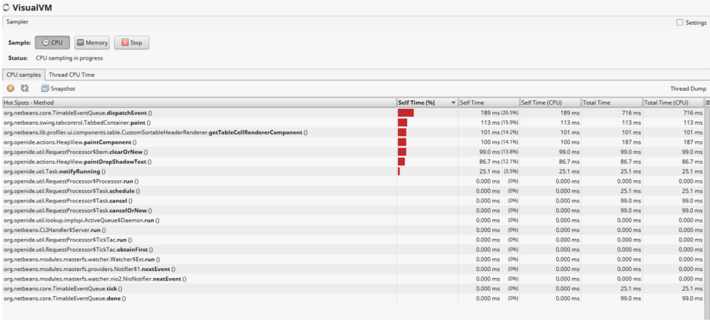 VisualVMSampler, jvisual alternative, jvisualvm alternative